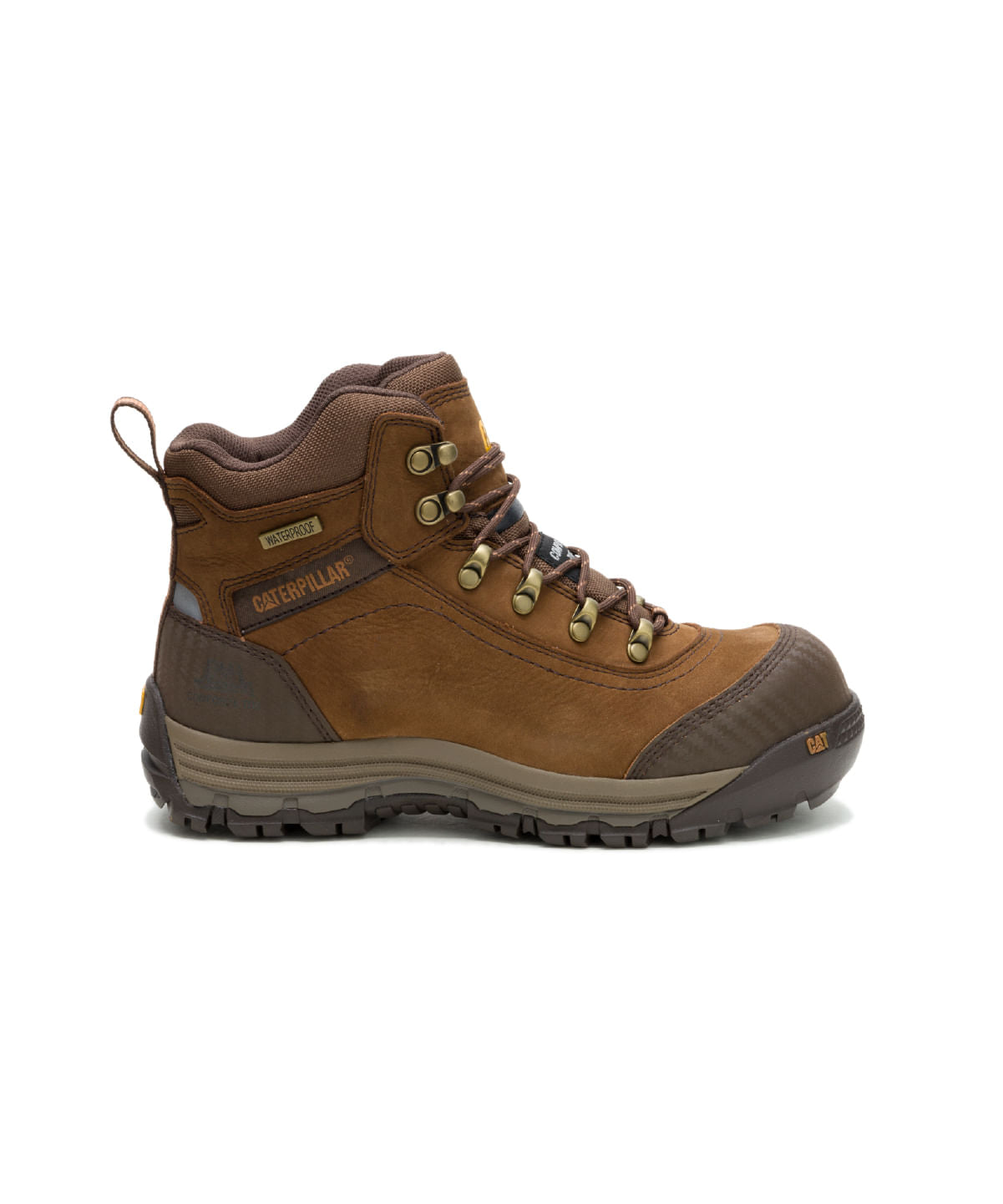 Botines Industrial Ally 6 Wp Ct Para Mujer Color Café-1