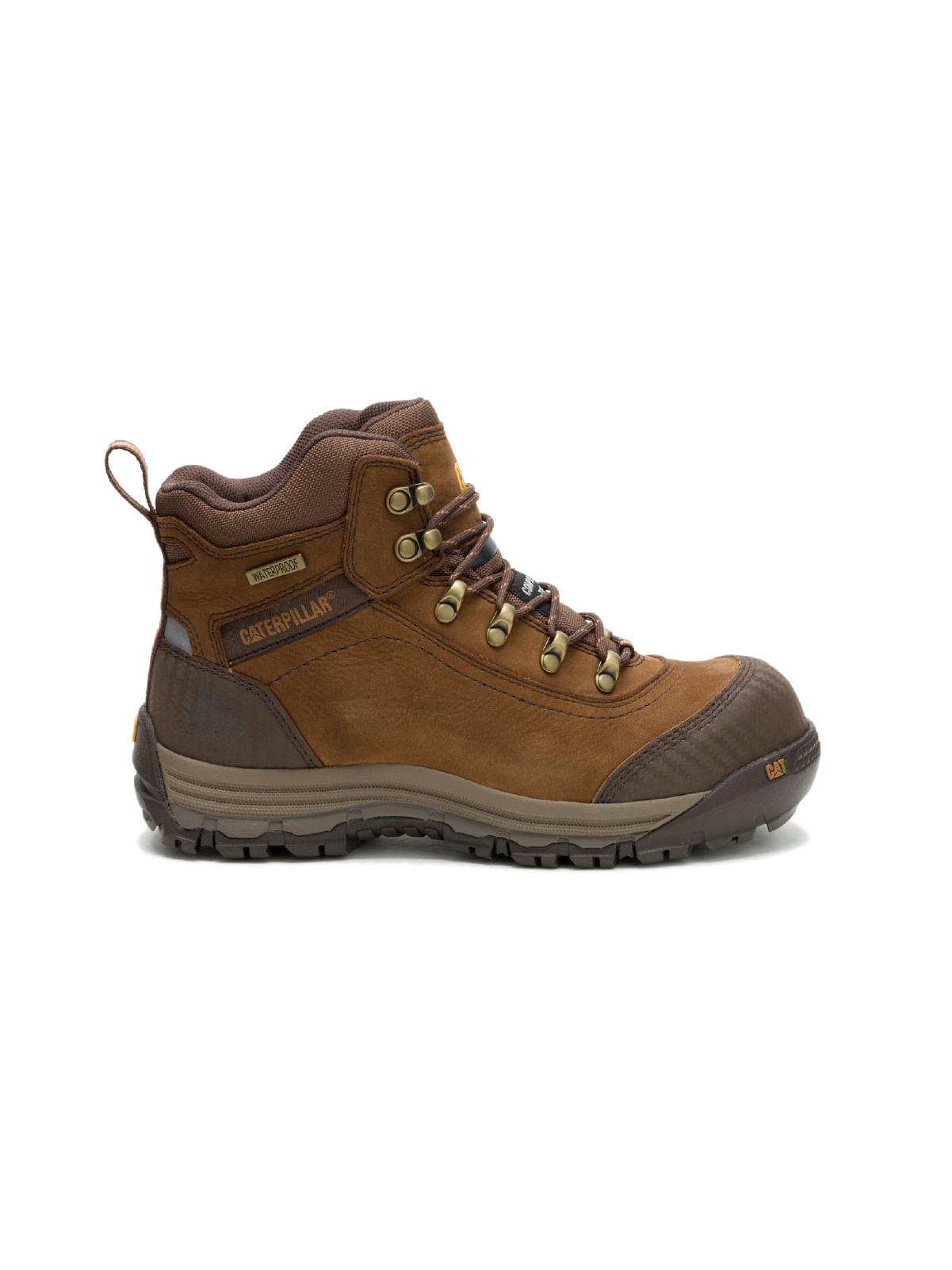 Botines Industrial Ally 6 Wp Ct Para Mujer Color Café-1