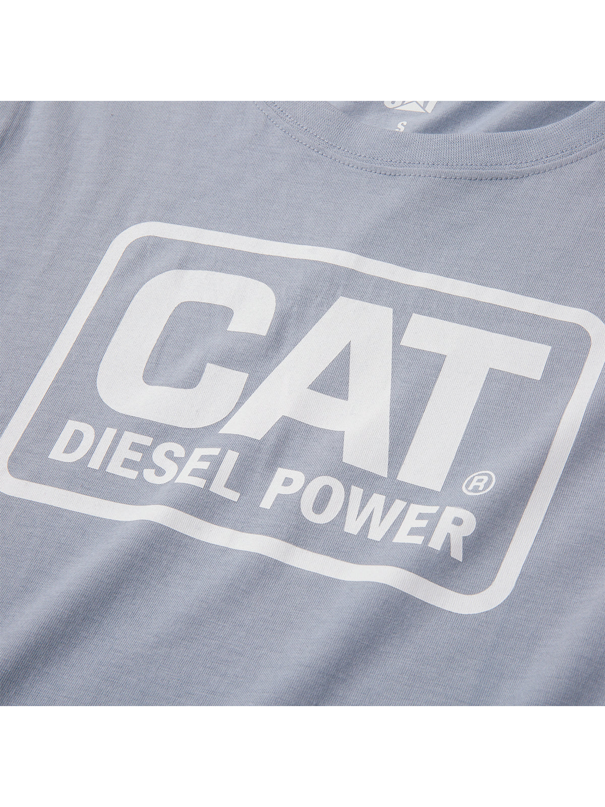 Camiseta  S Diesel Power Para Mujer Color Azul-2