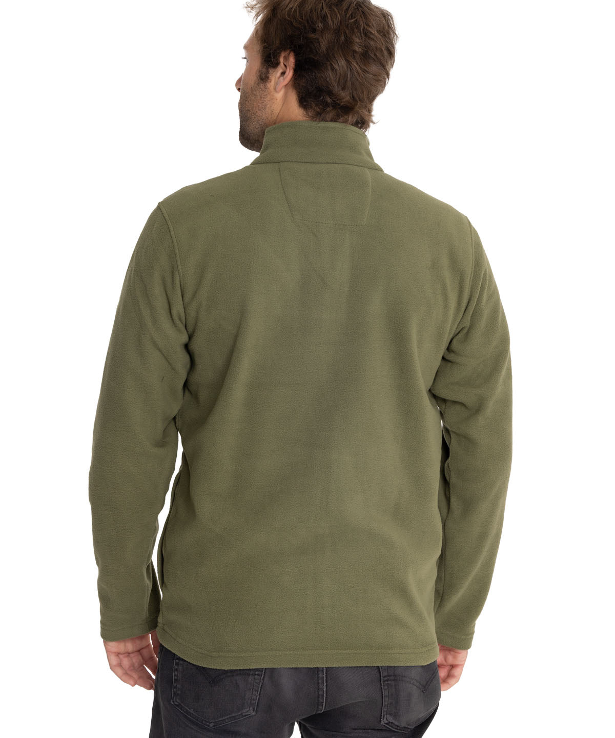 Sacos  Cat Microfleece Full Para Hombre Color Verde-2