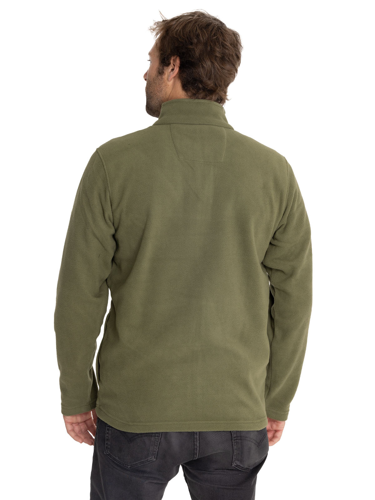 Sacos  Cat Microfleece Full Para Hombre Color Verde-2