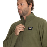 Sacos  Cat Microfleece Full Para Hombre Color Verde-3