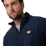 Sacos  Cat Microfleece Full Para Hombre Color Azul-4
