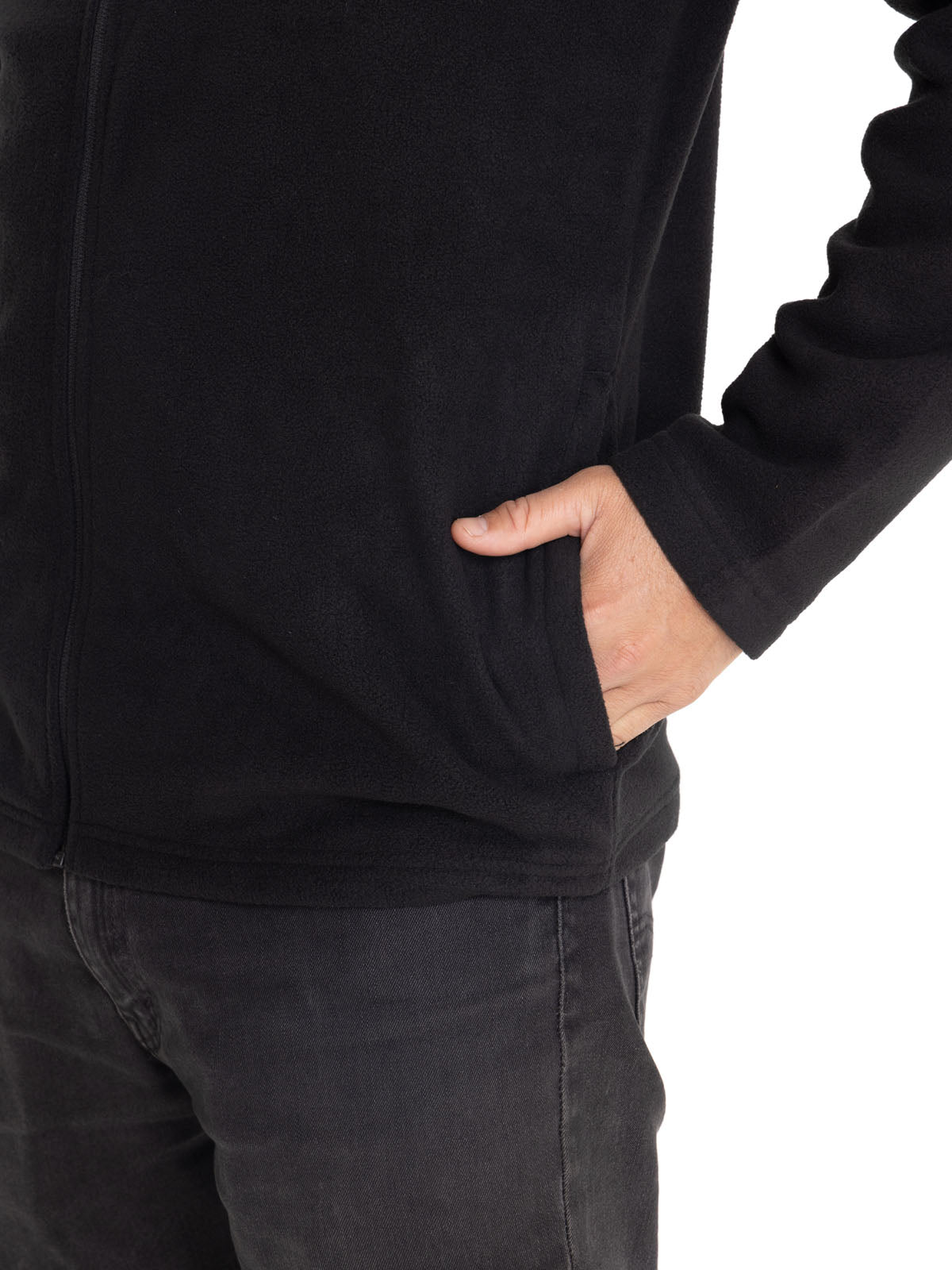 Sacos  Cat Microfleece Full Para Hombre Color Negro-4