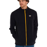 Saco Cat Microfleece Full Para Hombre Color Negro-1