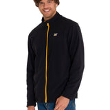 Saco Cat Microfleece Full Para Hombre Color Negro-2
