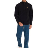 Sacos  Cat Microfleece Quarter Zip Para Hombre Color Negro-5