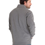 Saco Midweight Quarter Zip Hombre Color Gris-3