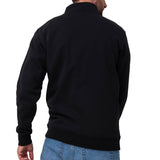 Saco Midweight Quarter Zip Hombre Color Negro-3