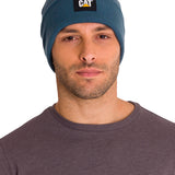 Gorro Cat Label Cuff Beani Color Azul-1