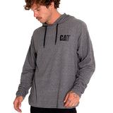 Saco Upf Hooded Banner L/ Para Hombre Color Gris-1
