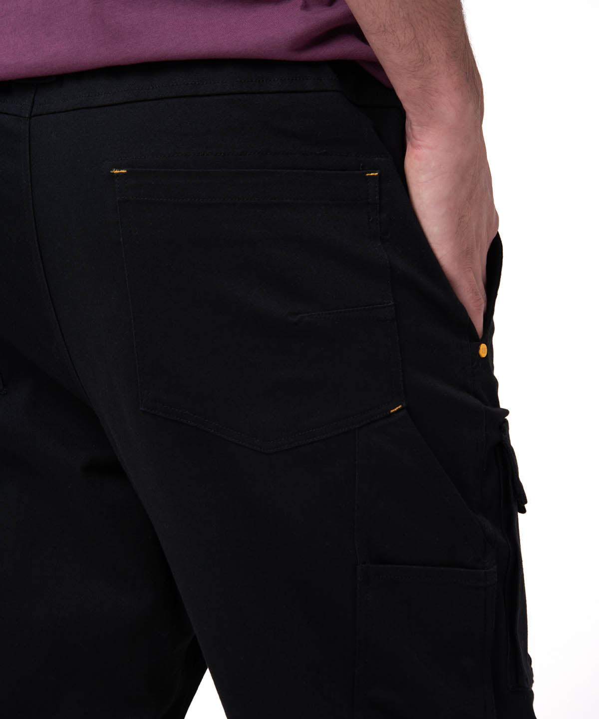 Pantalón Diesel Pant Para Hombre Color Negro-4
