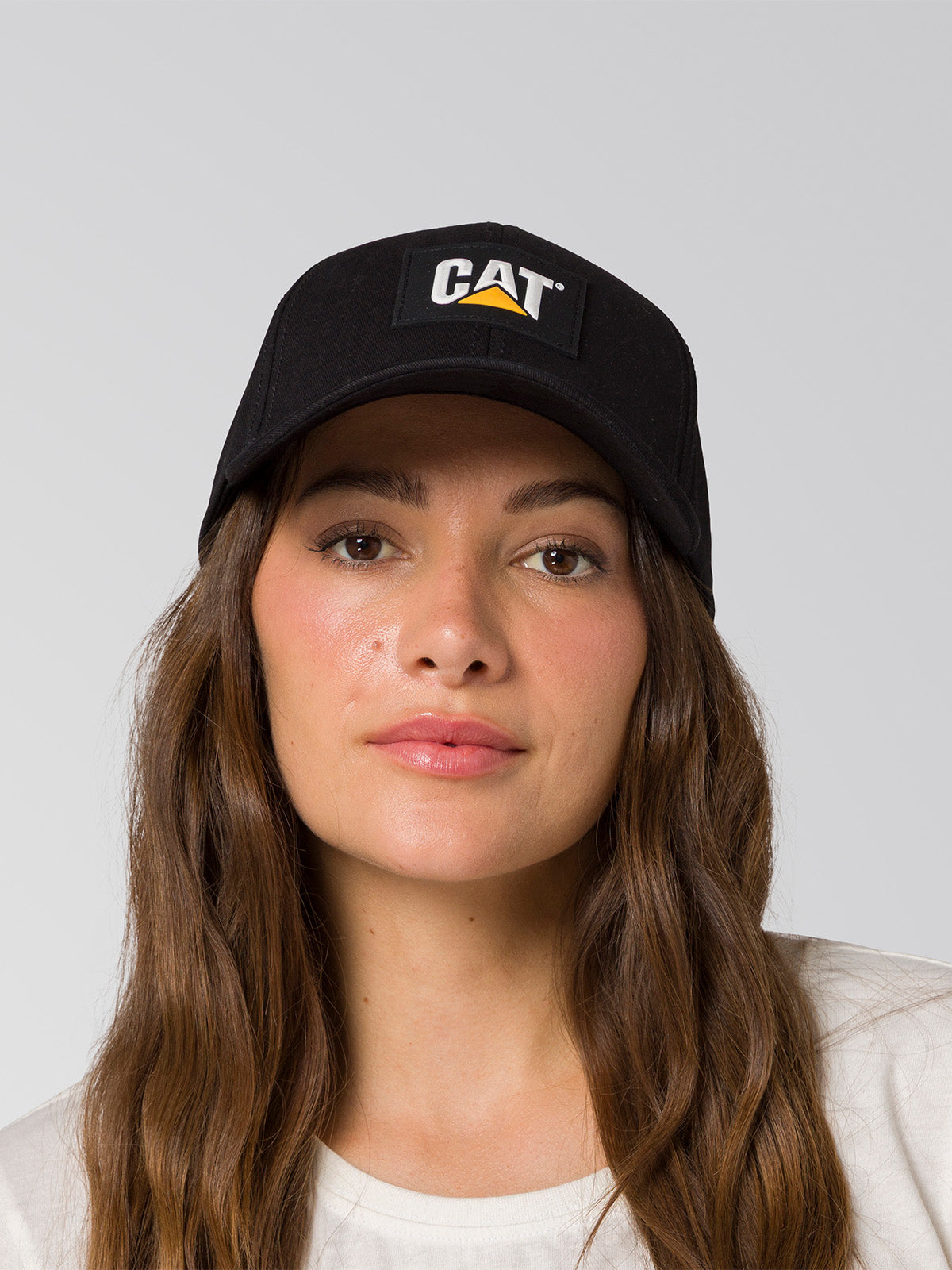 Cachuchas Cat Patch Hat Unisex Negro-1