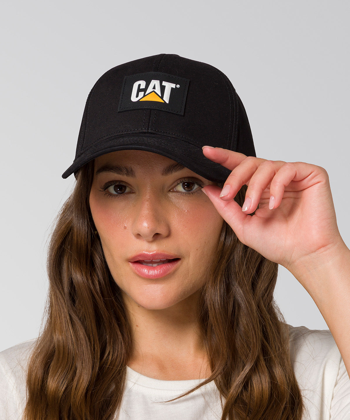 Cachuchas Cat Patch Hat Unisex Negro-2