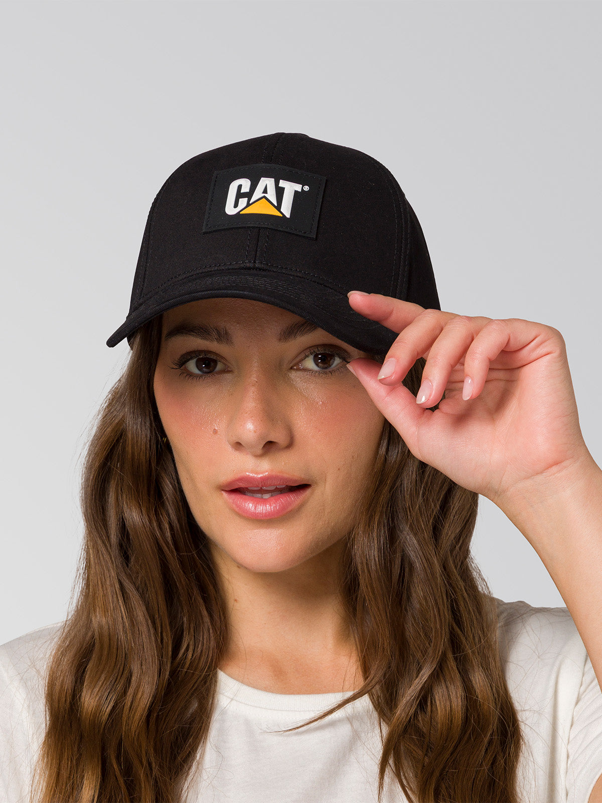 Cachuchas Cat Patch Hat Unisex Negro-2