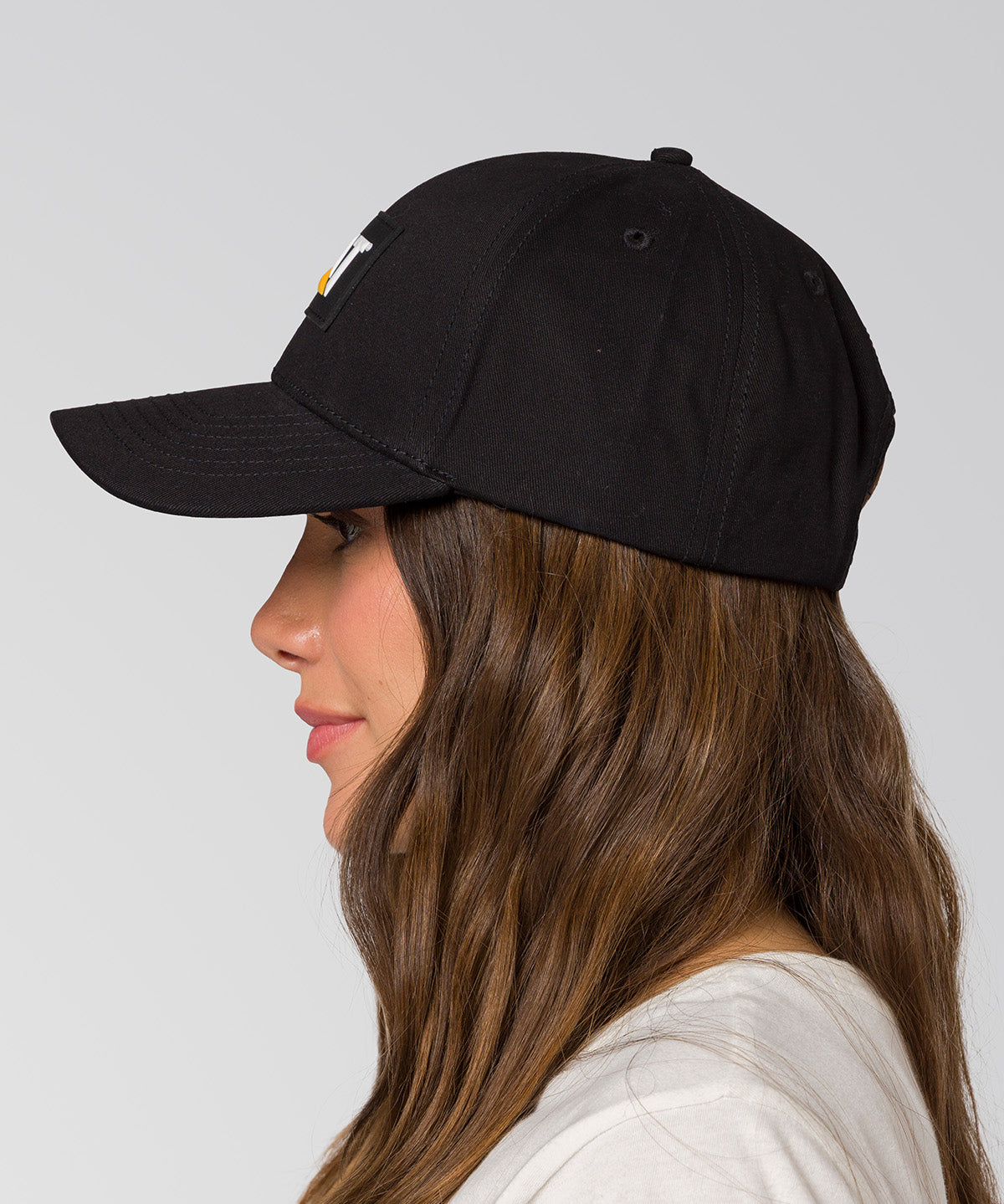Cachuchas Cat Patch Hat Unisex Negro-3
