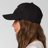 Cachuchas Cat Patch Hat Unisex Negro-3