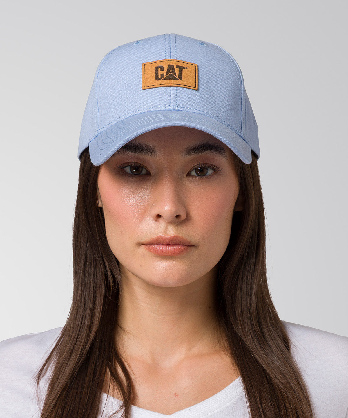 Cachuchas Logo Leather Patch H Para Mujer Azul-1