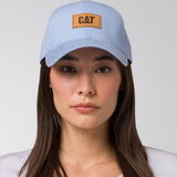 Cachuchas Logo Leather Patch H Para Mujer Azul-1
