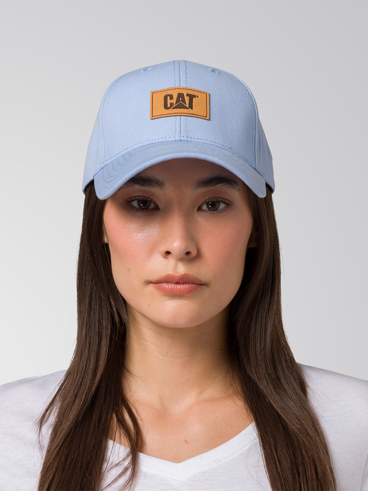 Cachuchas Logo Leather Patch H Para Mujer Azul-1