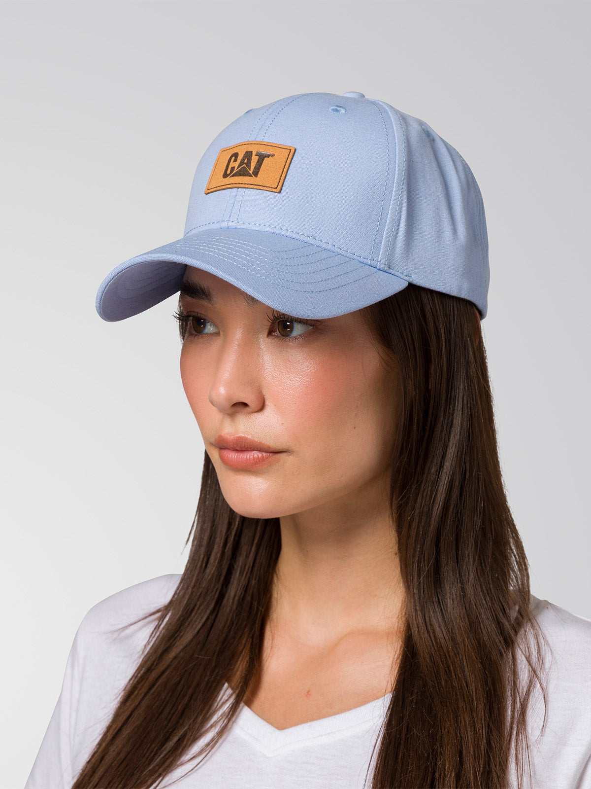 Cachuchas Logo Leather Patch H Para Mujer Azul-4