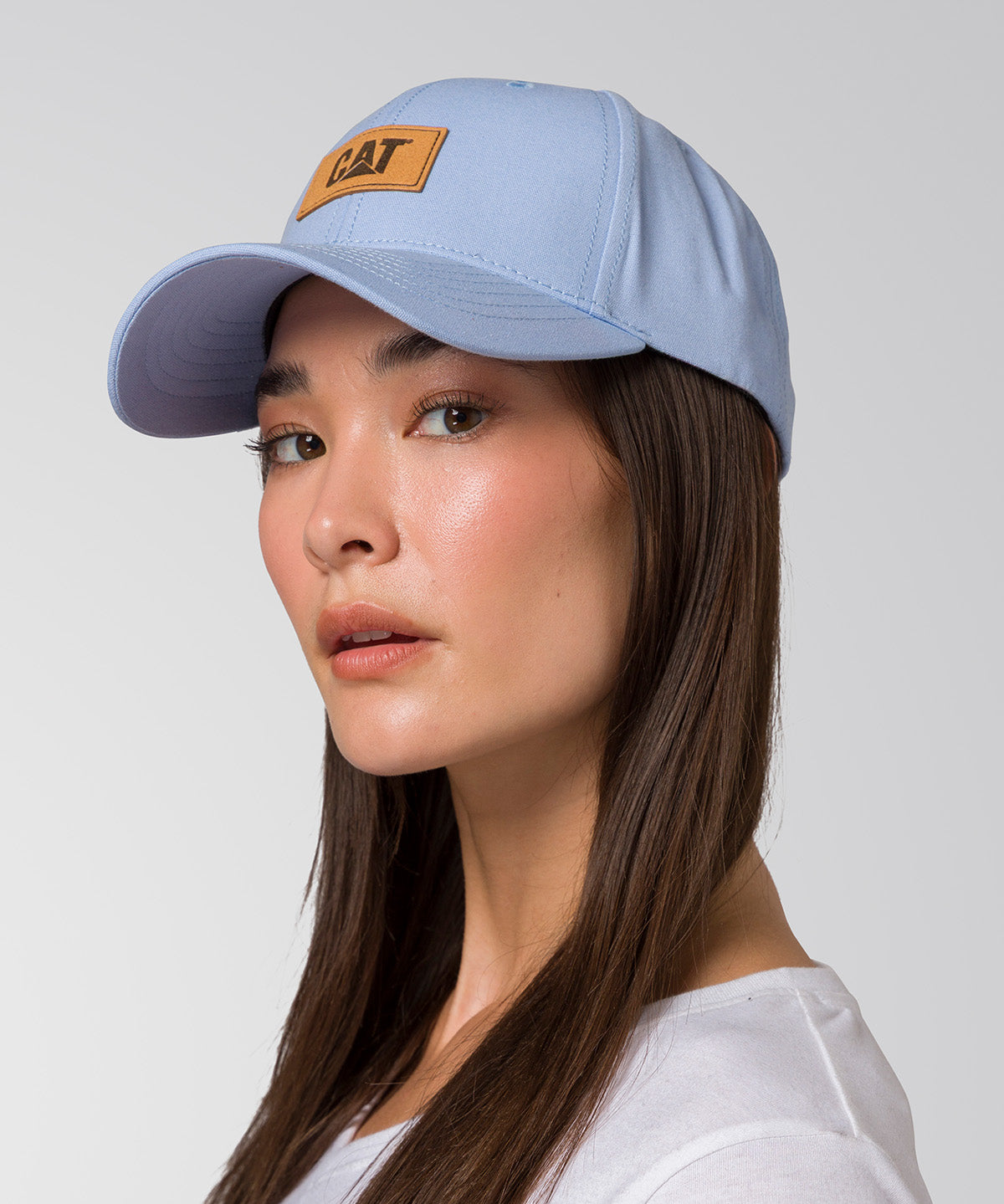Cachuchas Logo Leather Patch H Para Mujer Azul-6