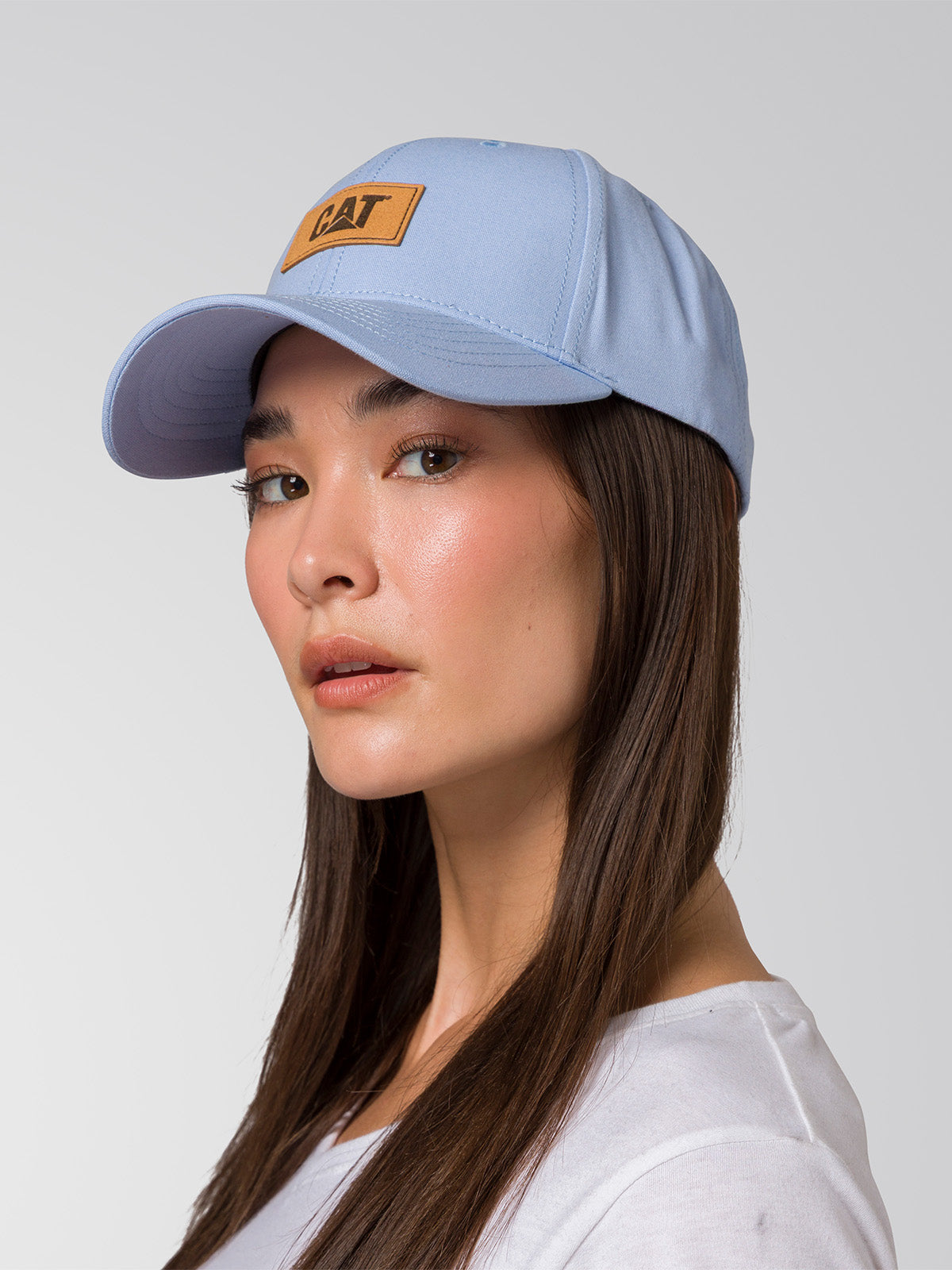 Cachuchas Logo Leather Patch H Para Mujer Azul-6