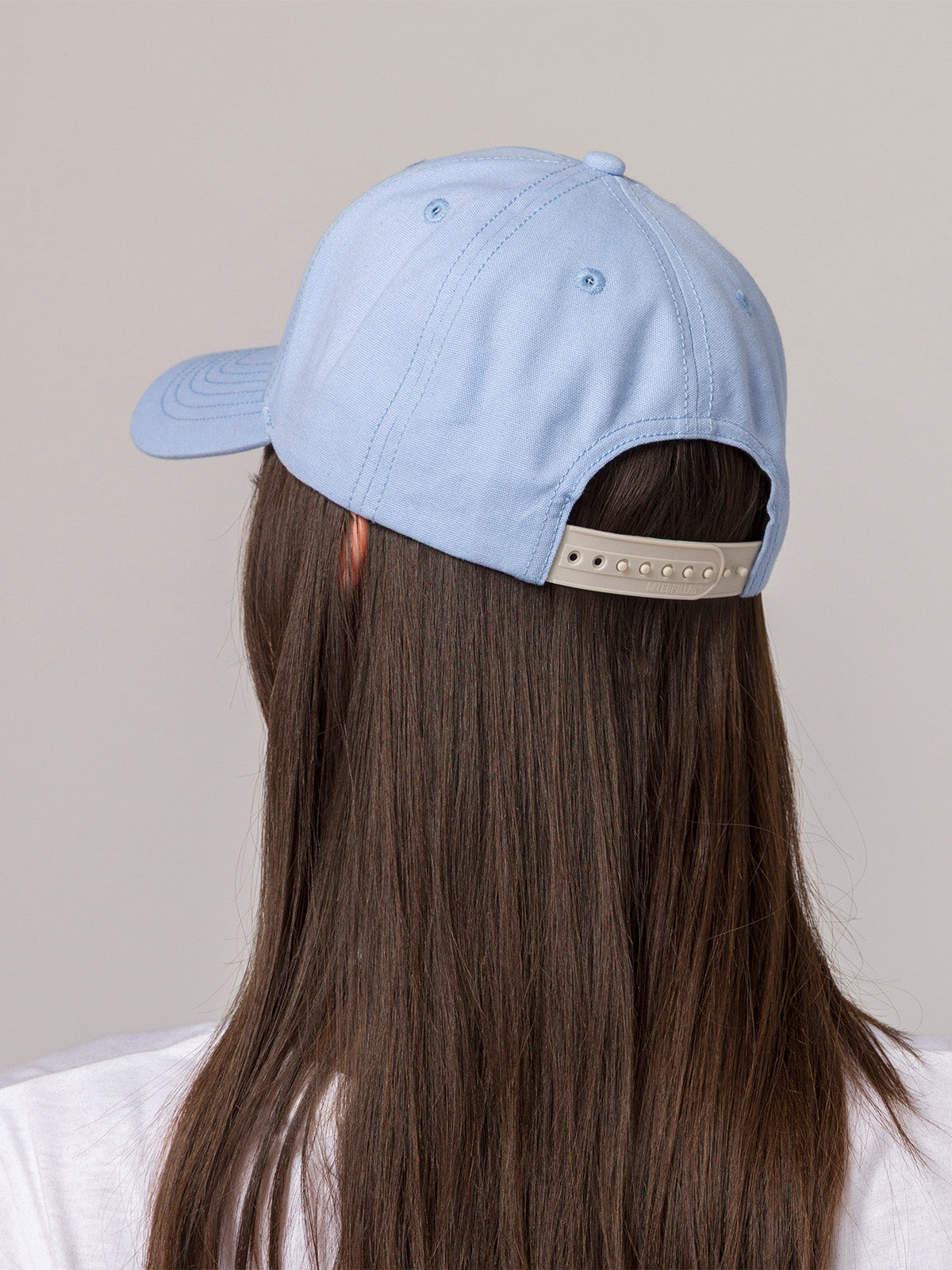 Cachuchas Logo Leather Patch H Para Mujer Azul-8
