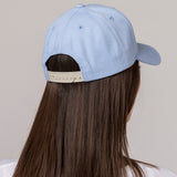 Cachuchas Logo Leather Patch H Para Mujer Azul-9