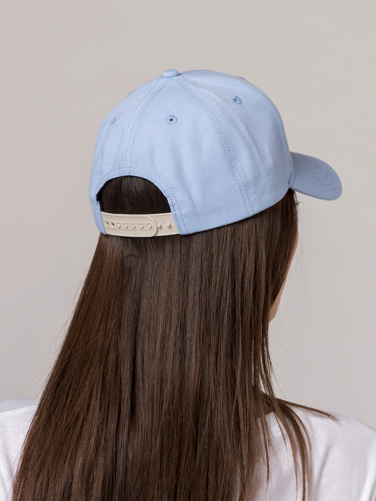 Cachuchas Logo Leather Patch H Para Mujer Azul-9
