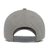 Cachuchas Logo Leather Patch H Para Mujer Gris-2
