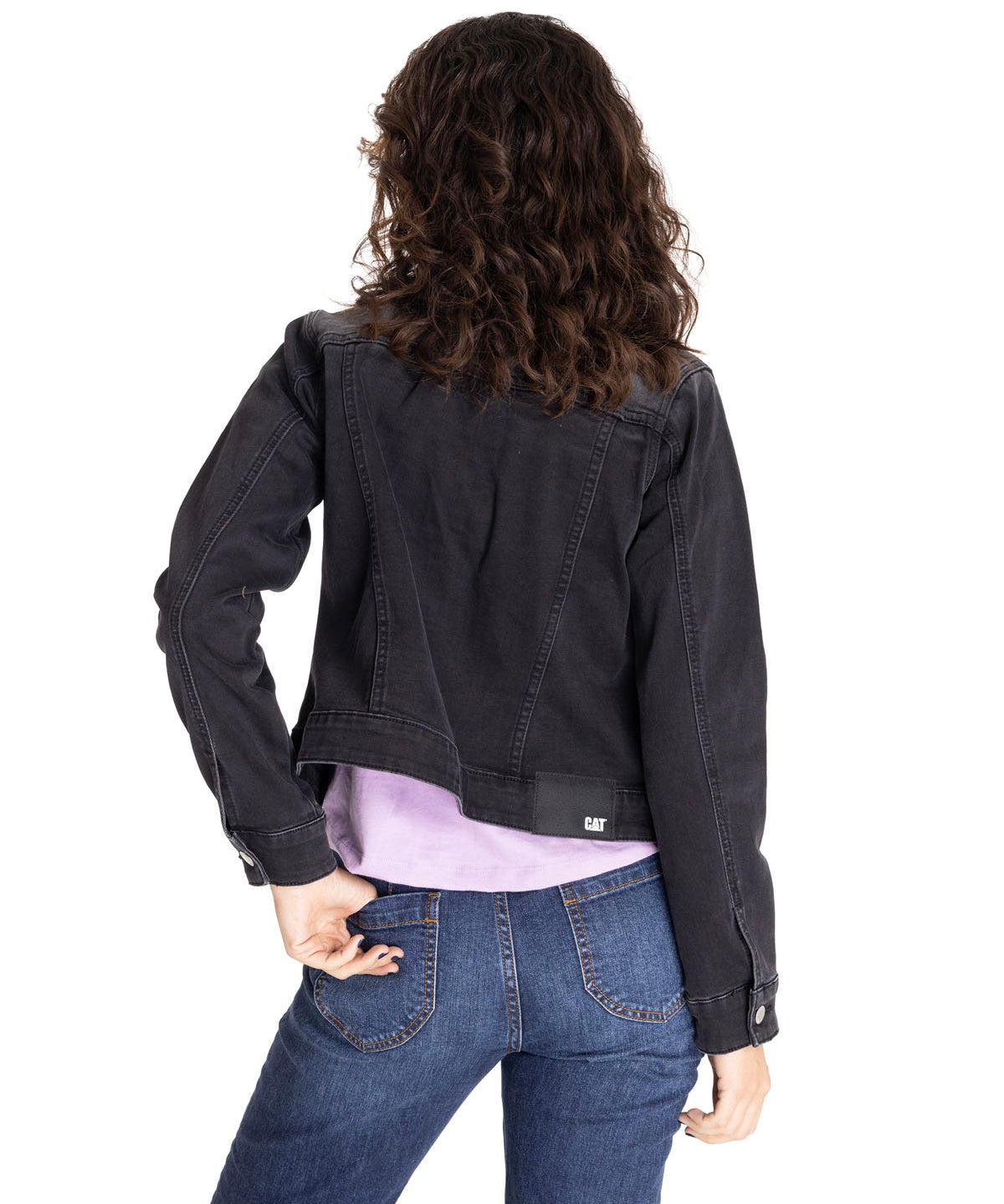 Chaqueta Foundation Denim Jac Para Mujer Color Negro-3