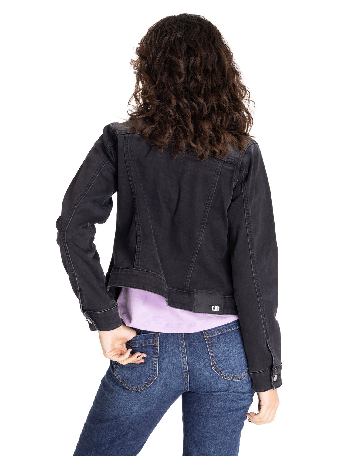 Chaqueta Foundation Denim Jac Para Mujer Color Negro-3