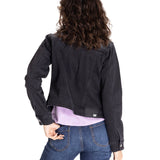 Chaqueta Foundation Denim Jac Para Mujer Color Negro-3