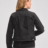 Chaqueta W Foundation Denim J Para Mujer Color Negro-3