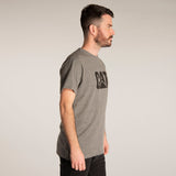 Camiseta Slim Fit Logo Tee Para Hombre Color Gris-2