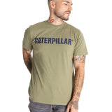Camiseta Slim Fit Caterpillar Para Hombre Color Verde-1