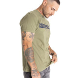 Camiseta Slim Fit Caterpillar Para Hombre Color Verde-2