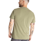 Camiseta Slim Fit Caterpillar Para Hombre Color Verde-3