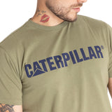 Camiseta Slim Fit Caterpillar Para Hombre Color Verde-4