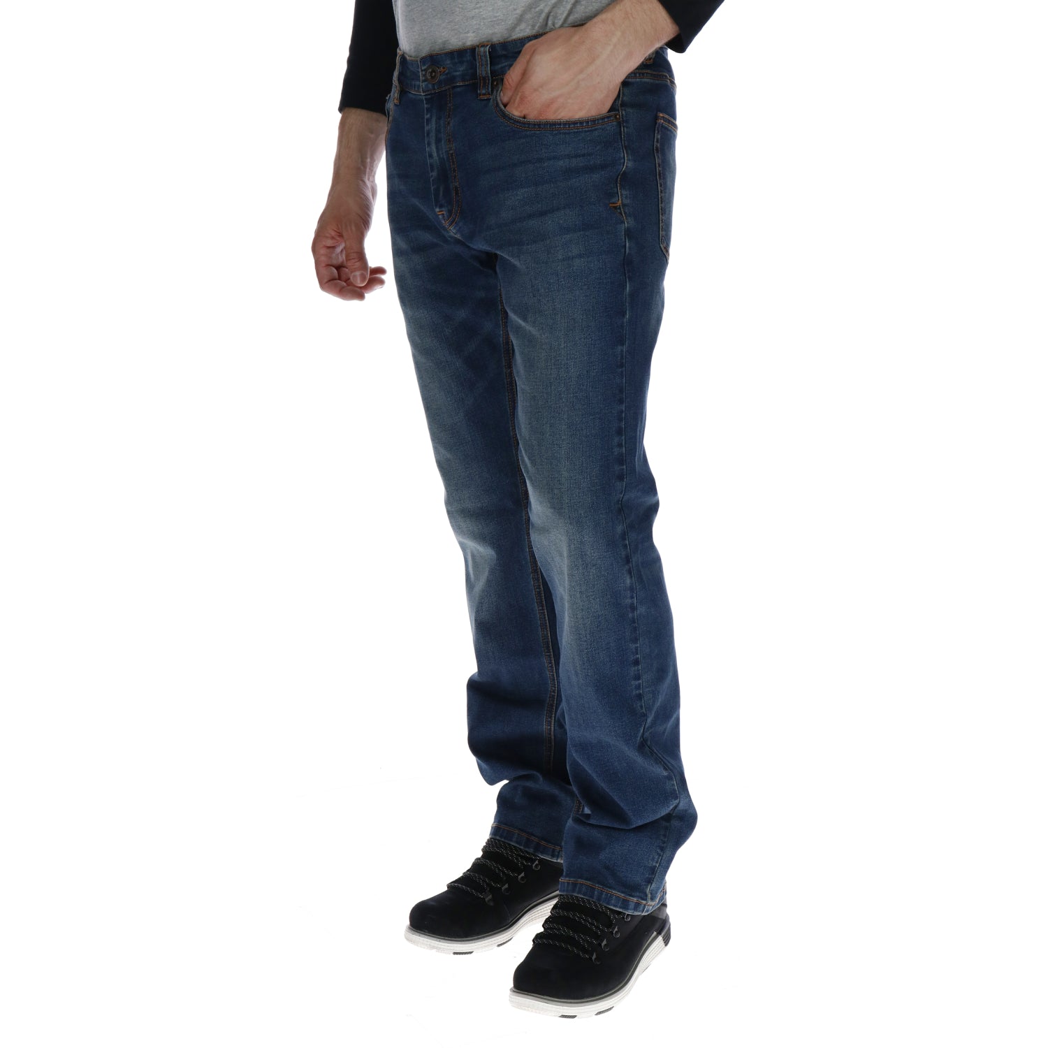 Pantalón Ninety Eight Straigh Para Hombre Color Gris-2