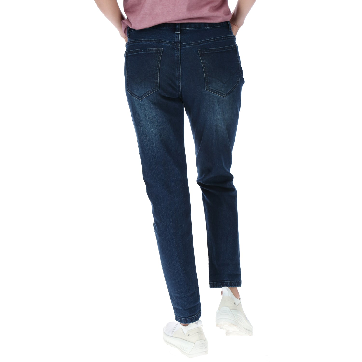 Pantalón Studded Slim Pant Para Mujer Color Azul-3
