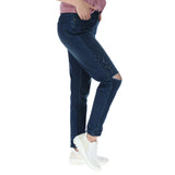 Pantalón Studded Slim Pant Para Mujer Color Azul-4
