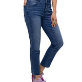 Pantalón Symbol High Rise Str Para Mujer Color Azul-2