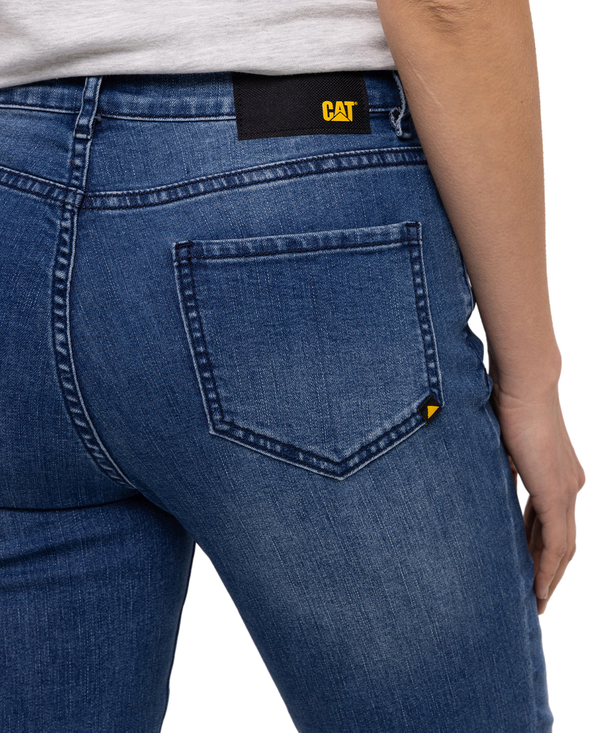 Pantalón Symbol High Rise Str Para Mujer Color Azul-3