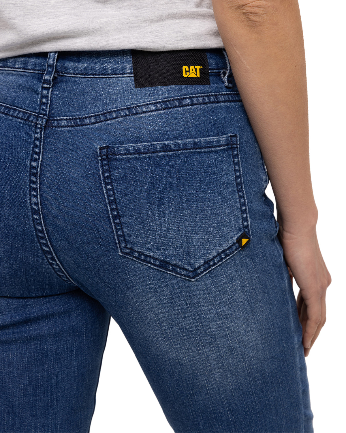 Pantalón Symbol High Rise Str Para Mujer Color Azul-3