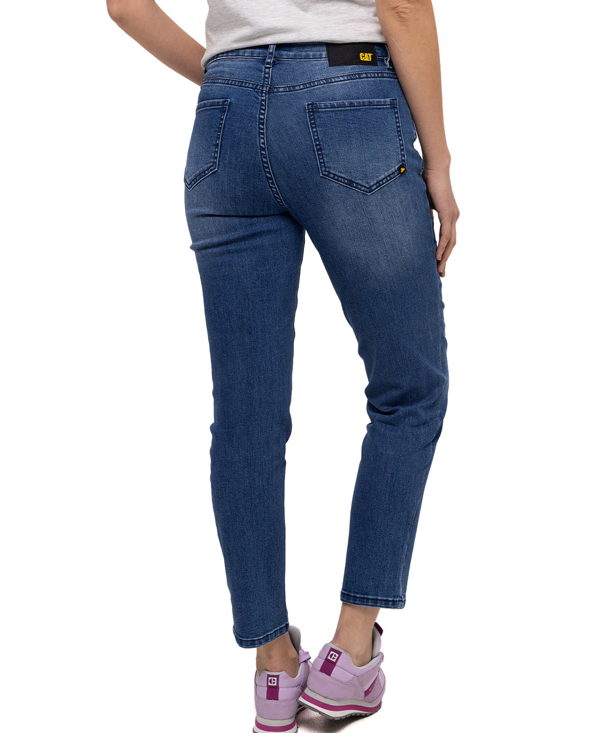 Pantalón Symbol High Rise Str Para Mujer Color Azul-4