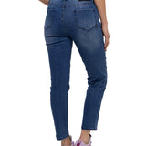 Pantalón Symbol High Rise Str Para Mujer Color Azul-4