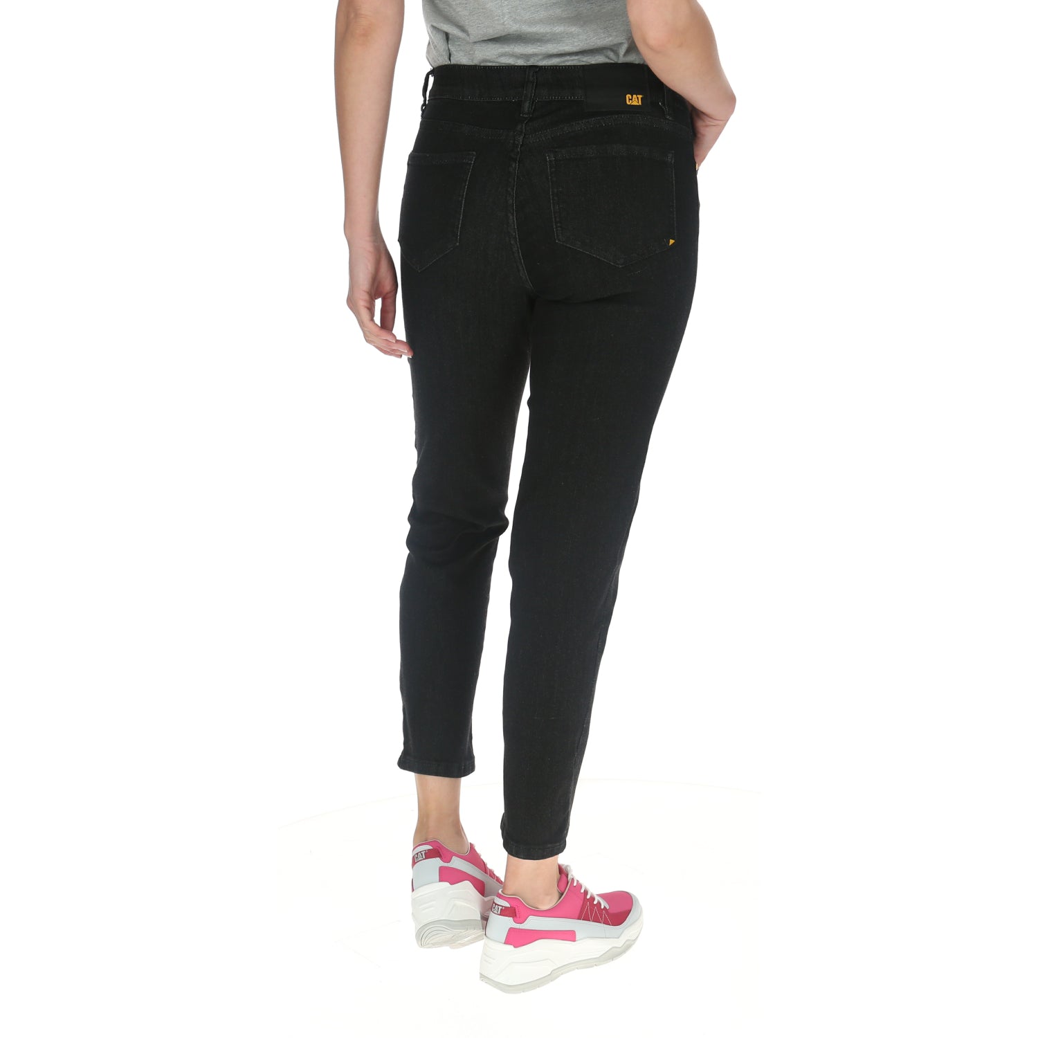 Pantalón Symbol High Rise Str Para Mujer Color Negro-3