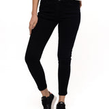 Pantalón Symbol Skinny Para Mujer Color Negro-1